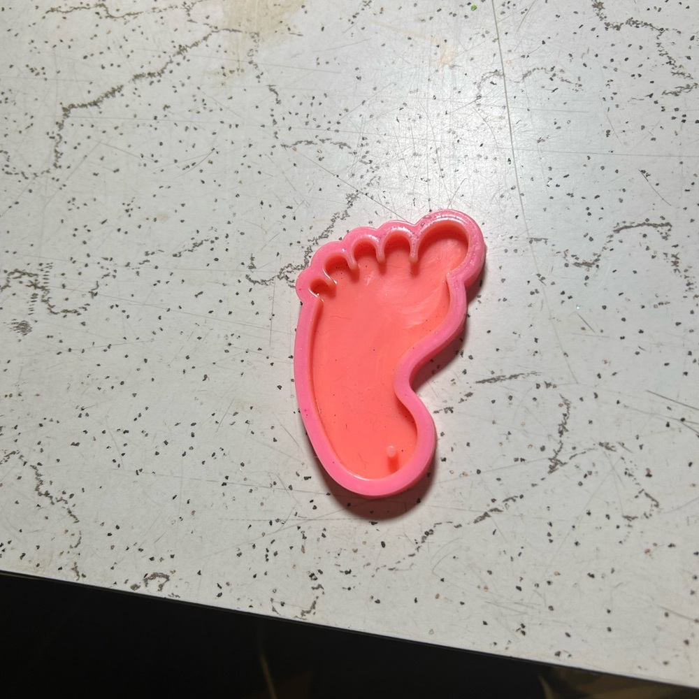 Pink Footprint Cookie Cutter